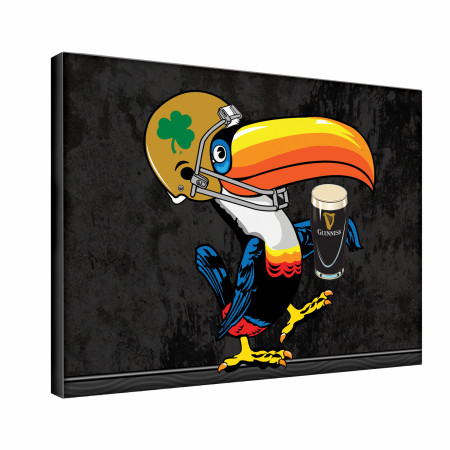 Guinness Football Toucan Canvas Art