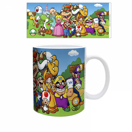 Super Mario Bros. Characters 11 oz. Ceramic Mug