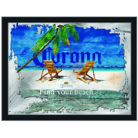 Corona Extra Find Your Beach Wall Mirror