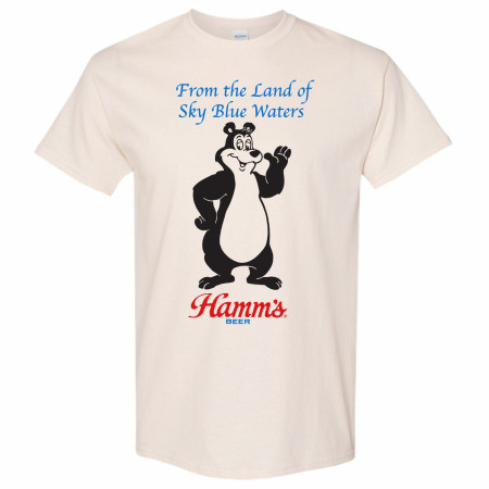 Hamm's Beer Bear From The Land of Sky Blue Waters T-Shirt