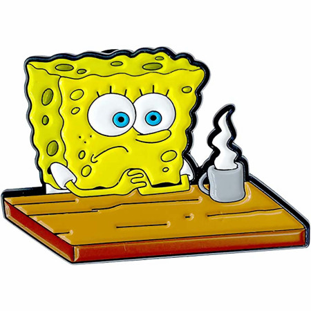 SpongeBob SquarePants Existential Crisis Enamel Pin