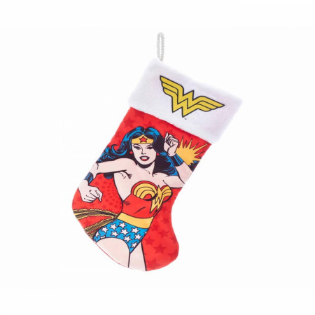 Wonder Woman Classic Character Printed Christmas Stocking