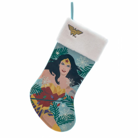 Wonder Woman Festive Holiday Stocking
