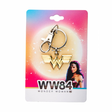 Wonder Woman Gold Symbol Enamel Keychain