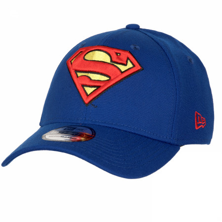 Superman Classic Emblem New Era 39Thirty Fitted Hat