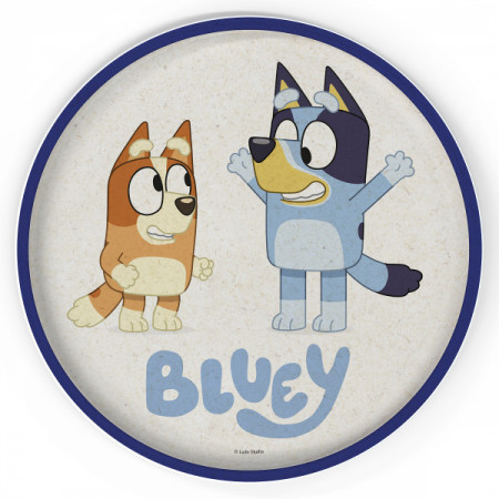 Bluey Meal Time Plate with Rim
