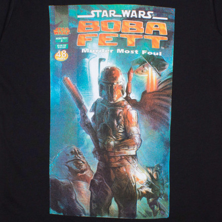 Star Wars Boba Fett "Murder Most Foul" Comic Cover T-Shirt