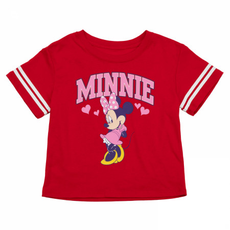 Minnie Mouse Cute Sport Pose Youth Girl's T-Shirt