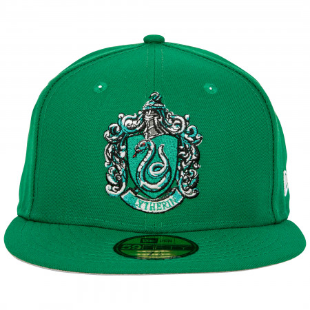 Harry Potter Slytherin House Crest New Era 59Fifty Fitted Hat