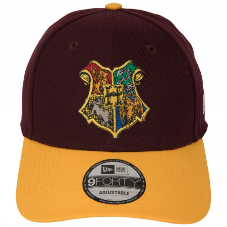 Harry Potter Hogwarts Crest New Era 9Forty Adjustable Hat