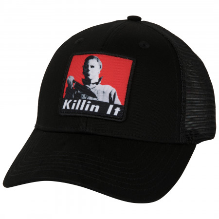 Halloween Killin It Glow in The Dark Embroidery Adjustable Trucker Hat