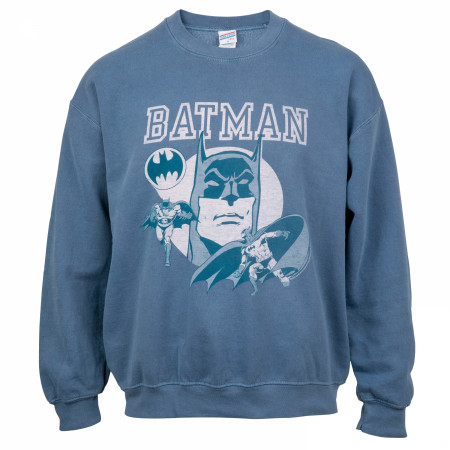 Batman Triple Indigo Blue Sweatshirt by Junk Food