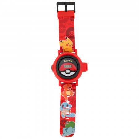 Pokemon Gen 1 Starters LCD Kid's Watch with Silicone Band