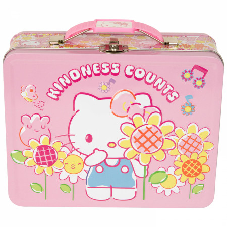Hello Kitty Pastel Kindness Tin Lunchbox