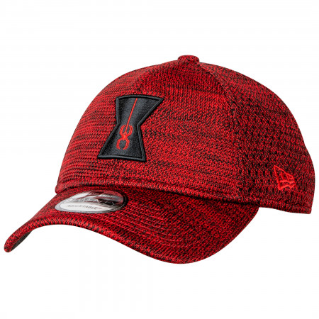 Black Widow Movie Spider Red Poly-Knit 9Twenty Adjustable New Era Hat