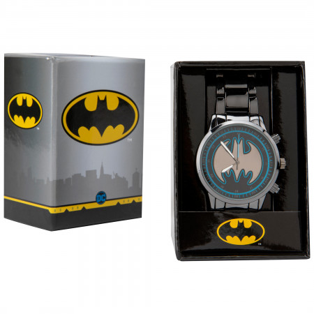Batman Black Stainless Steel Watch